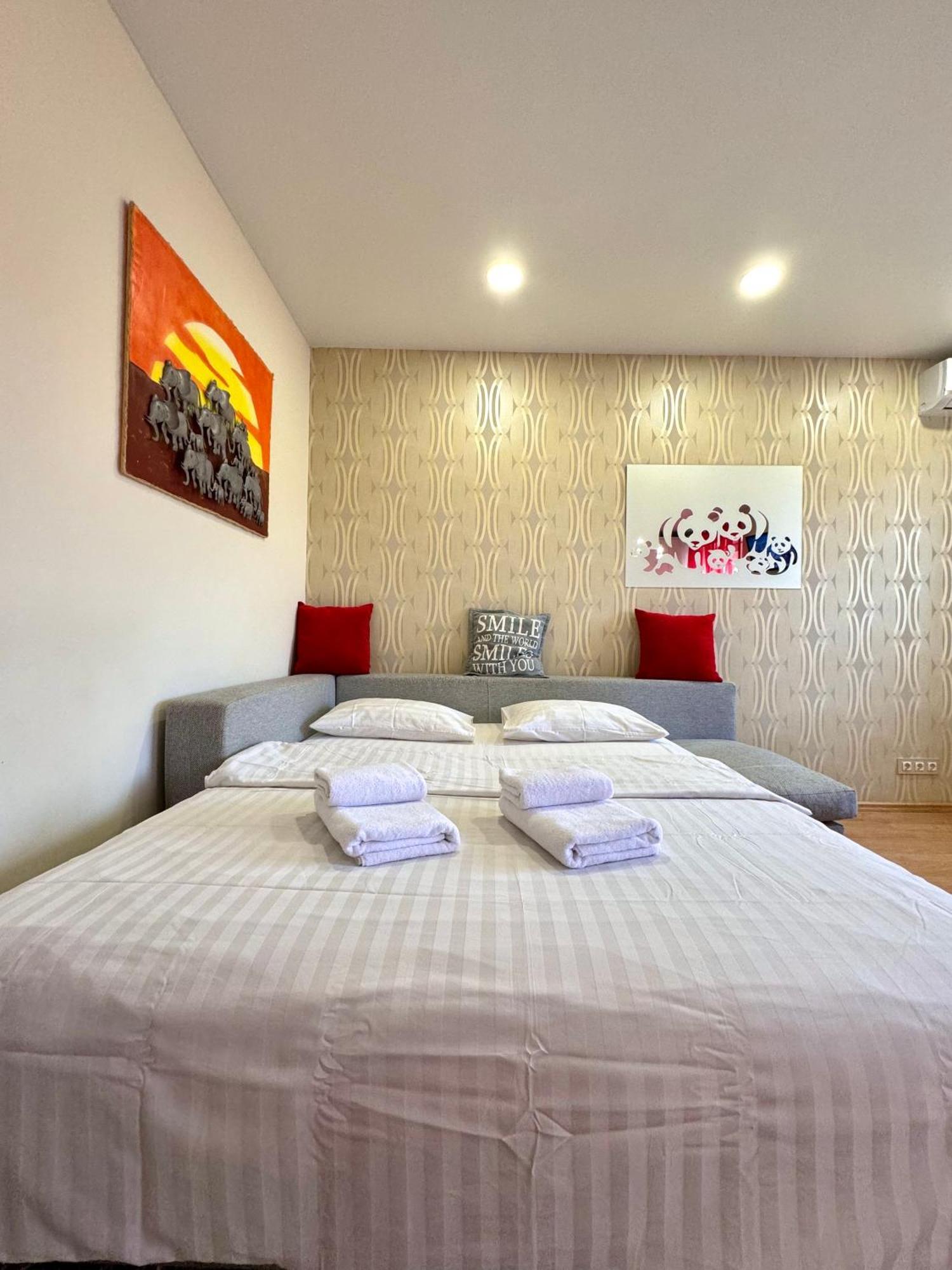 Apartpoltava Затишна 1-Кімнатна Студія,Новобудова В Самому Центрі Міста, Банківський Чек Bagian luar foto